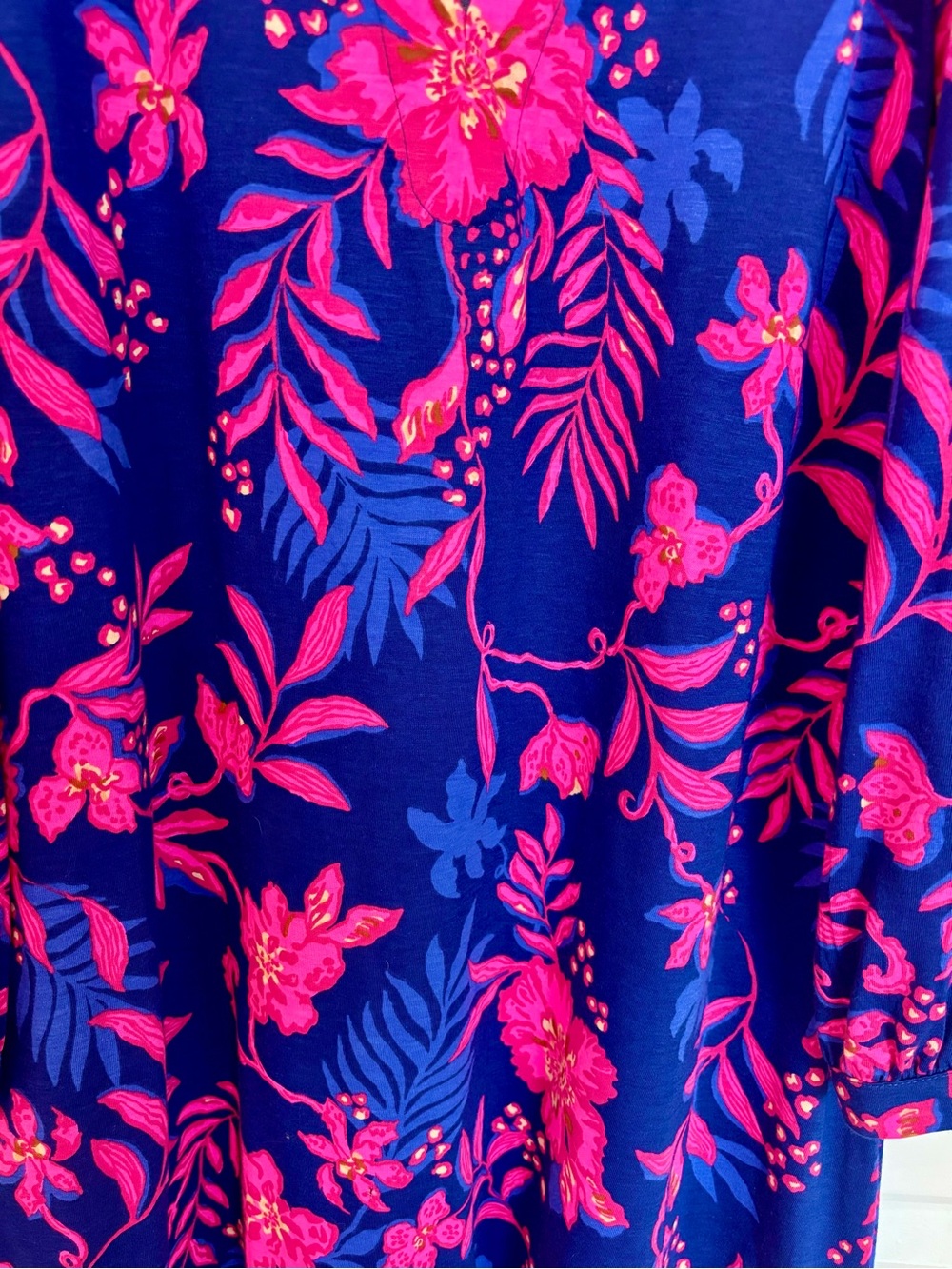 Lilly Pulitzer Blue & Pink Dress - Picture 7 of 9